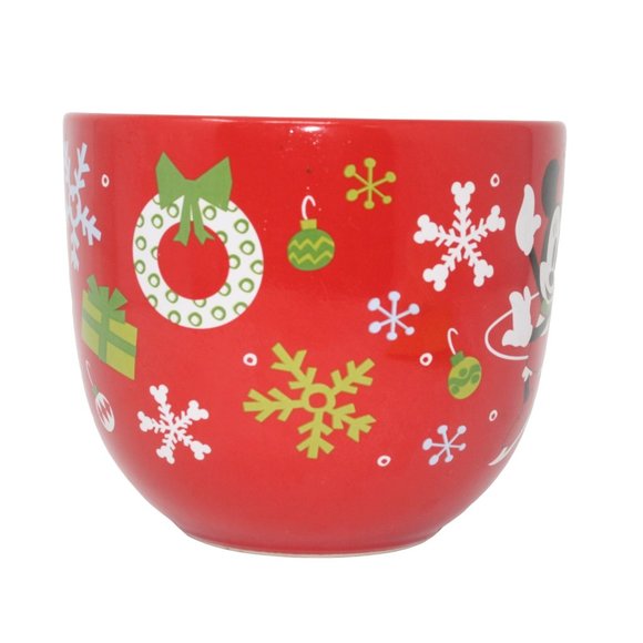 Disney Store Ice Skating Christmas Minnie Mouse Christmas Large Coffee Mug - Picture 3 of 6